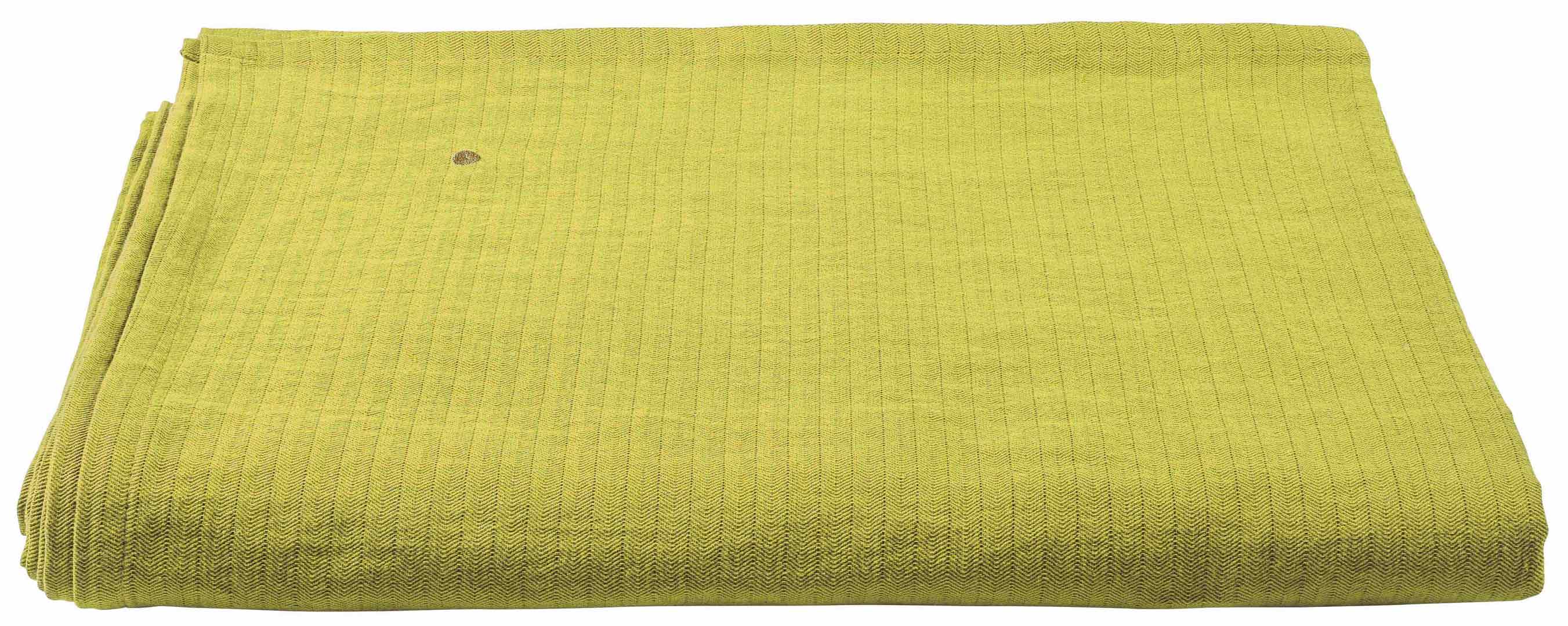tablecloth linen and cotton marcel bergamote